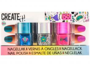 Create it! Sellő körömlakk 3 db /csomag
