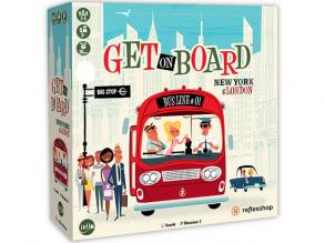 GET ON BOARD New York és Londn társasjáték