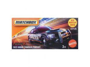 Matchbox: Papírdobozos 2023 Dodge Charger Pursuit kisautó kisautó 1/64 - Mattel