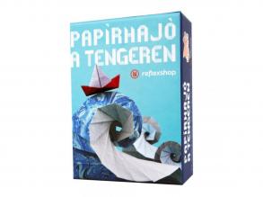 Papírhajó a tengeren kártyajáték