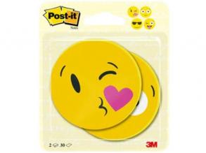 Post-it EMOJI mintájú 2x30lap 70x70mm öntapadó jegyzettömb