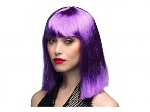 Dance neon lila paróka