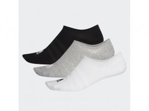 Light Nosh 3 Pár Adidas unisex Sürke/fehér/fekete színű training zokni