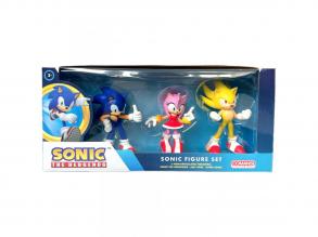 Sonic a sündisznó 3 db-os figura szett - Comansi