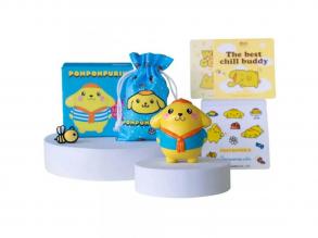 Hello Kitty: Pompompurin Figura Dobozban kiegészítőkkel 6cm