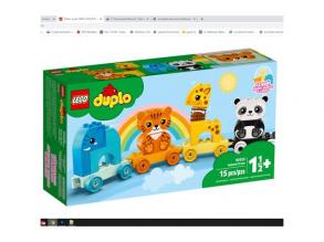 LEGO DUPLO: Állatos vonat (10955)