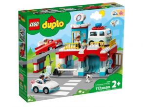 Lego DUPLOŽ: Parkolóház és autómosó (10948)