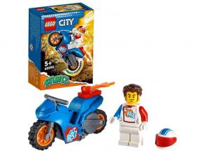 LEGOŽ City Stuntz Rocket kaszkadőr motorkerékpár 60298