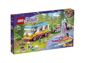 LEGO Friends: Erdei lakóautó és vitorlás (41681)