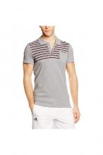 Ess Yd Adidas férfi szürke/bordó színű póló