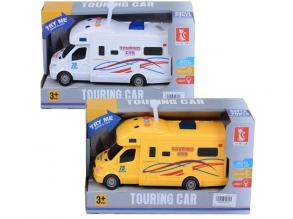 Lakóautó fénnyel és hanggal kétféle változatban