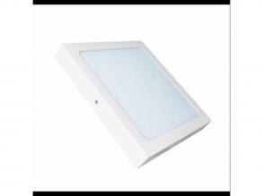 LED panel , 24W , falon kívüli , négyzet , természetes fehér , AL