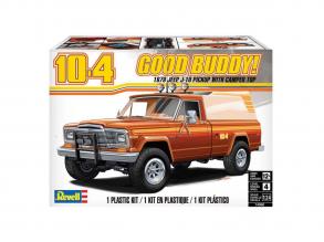 Revell modellező készlet  1979 Jeep J-10 pickup kemping tetővel 1:24