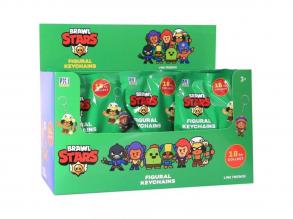 Brawl Stars gyűjthető meglepetés kulcstartó figura 1db