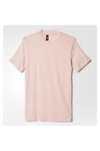Basic Adidas férfi pink színű póló