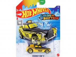 Hot Wheels: Cockney Cab II Taxi színváltós kisautó 1/64 - Mattel