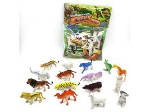 Szafari állatfigura csomag