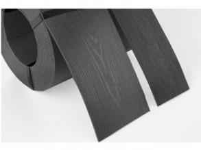 Univerzális szegély WOOD BORDER 78mm x 2,8mm x 10m szürke