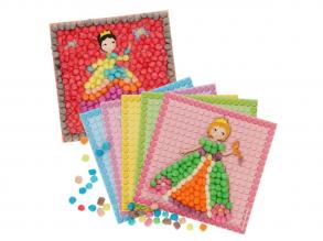 PlayMais hercegnős dekorációs kártya készlet