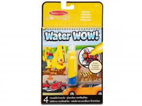 Melissa&Doug: Water WOW! Rajzolás vízzel - Járművek  Spin Master