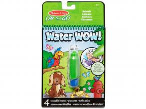Melissa&Doug: Water WOW! Rajzolás vízzel - Állatok  Spin Master