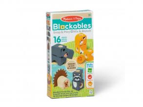 Melissa & Doug erdei barátok párosító oktató kocka játékszett