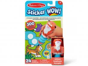 Melissa&Doug: Sticker WOW! Matrica pecsételő  Tigris  Spin Master