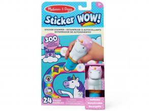Melissa&Doug: Sticker WOW! Matrica pecsételő  Unikornis  Spin Master