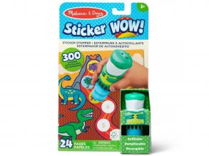 Melissa&Doug: Sticker WOW! Matrica pecsételő  Dinó  Spin Master