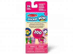 Melissa&Doug: Mini Sticker Wow! - Kedvenc tárgyak - Spin Master