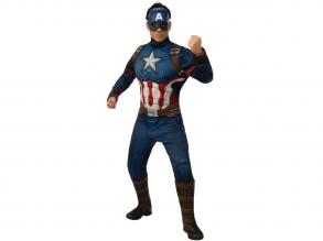 Captain Amerika Deluxe férfi jelmez