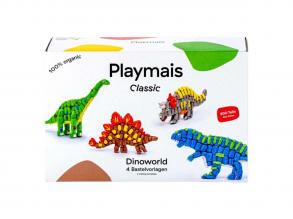 Playmais puffasztott kukorica építő játék szett: Classic Dinoworld  800 darabos