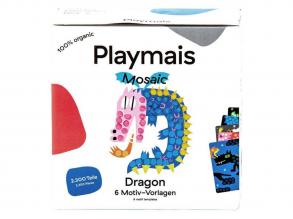 Playmais mozaik puffasztott kukorica játék: sárkány  2300 darabos