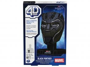Marvel: Fekete Párduc maszk 4D puzzle 82 db-os - Spin Master