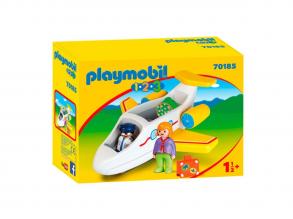 Utasszállító repülőgép készlet - Playmobil 1 2 3