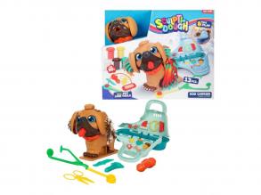 Sculptidough gyurmakészlet állatgondozó kutyával, 13 részes.