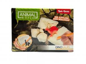 Animal World Dinók mini régészeti szett