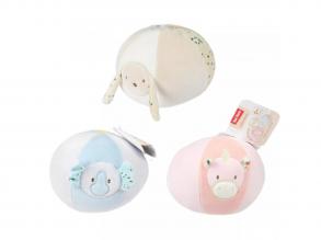 Little Stars puha bébilabda csörgővel többféle 1db