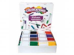 Colorations - Lemosható filctollak, 200 db