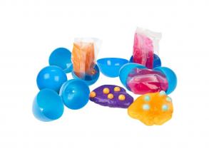Slime meglepetéslabda, többféle, 1 db
