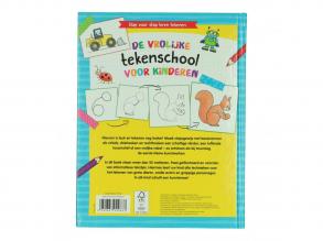 Vidám rajziskola gyerekeknek  lépésről lépésre, holland nyelvű