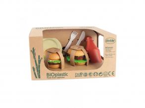 Dantoy hamburger szett, 19 darabos.