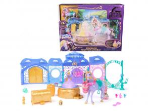 Unikornis Akadémia: istálló játékszett (+ fény és hang)