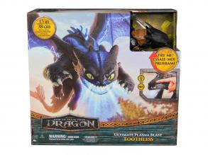 Így neveld a sárkányodat: Ultimate Plasma Blast Fogatlan sárkány játékfigura fénnyel és hanggal 38cm - Spin Master