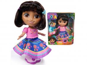Dora a felfedező táncoló baba 30 cm, hangokkal, holland