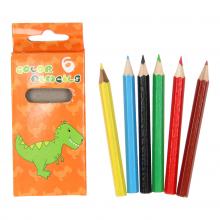 Dinó színesceruza, 6 darabos
