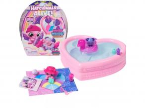 Hatchimals Alive!: Neon Szivárvány Medence party játékszett- Spin Master