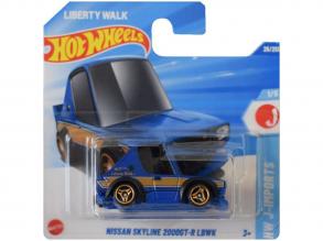 Hot Wheels: Nissan Skyline 2000GT-R LBWK kék kisautó 1/64 - Mattel