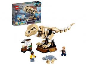 LEGOŽ Jurassic World T-Rex dinoszaurusz őskövület kiállítás 76940