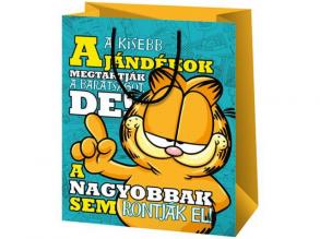 Garfield mintás közepes ajándéktáska 18x23x10cm